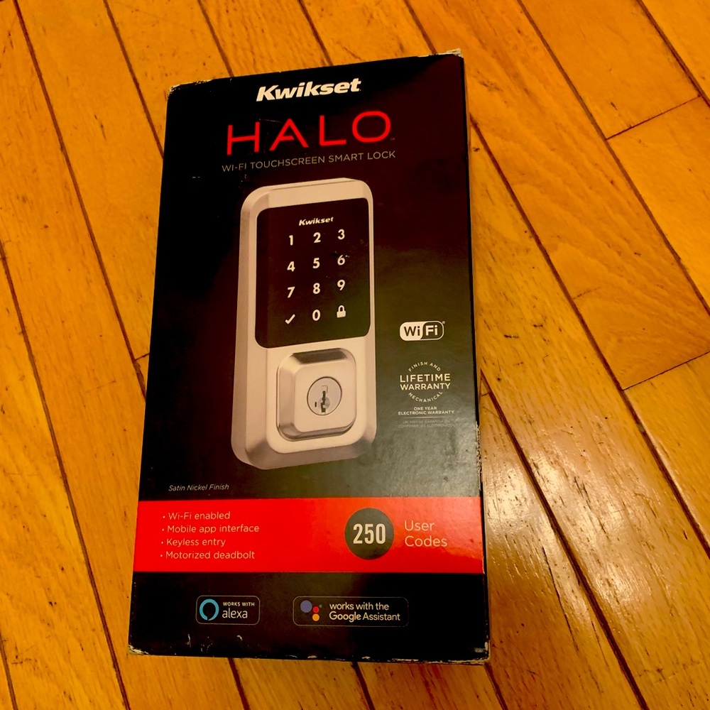 ‼️SOLD‼️ Kwikset HALO touchscreen wifi smart lock